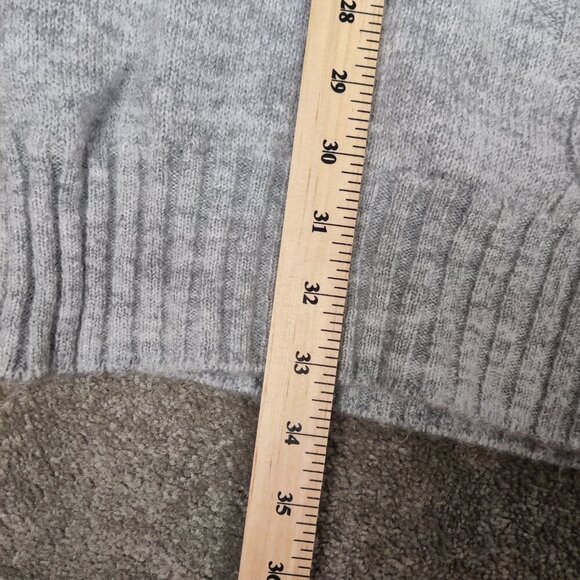 REFKA Women's Sweater Size M Gray Cable Knit Casual Modest Comfy Warm Outerwear - Picture 6 of 6